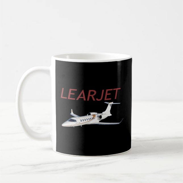 Mug Pilote de vol d'avion à réaction (Gauche)