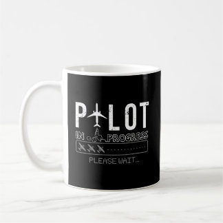 Mug Pilote En Cours Drôle Futur Pilote Aéronautique