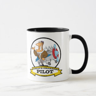 MUG PILOTE II LE PLUS GRAND CARTOON HOMME