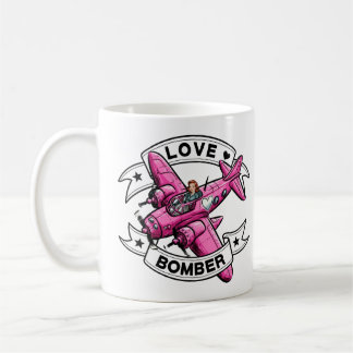 Mug Pilote Love Bomber Rose