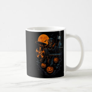 Mug Pilote squelette Art Halloween Avion effrayant pou