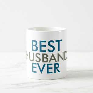 Mug Pin bleu turquoise Vert meilleur mari jamais