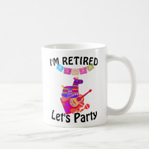Mug Pinata de fête de retraite de style mexicain