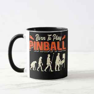Mug Pinball Jeu Pinball Joueur Conception 