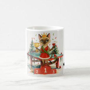 Mug Ping Pong thème de Noël