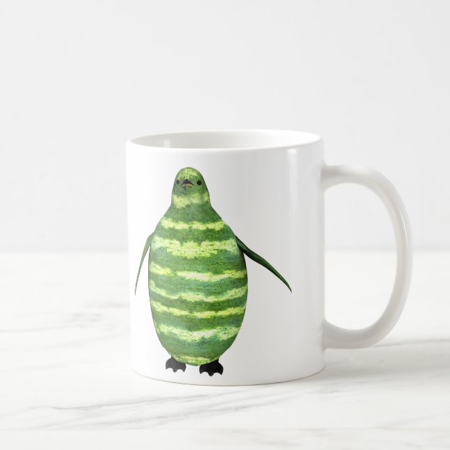 Mug Pingouin de la Journée nationale de la pastèque (Droite)