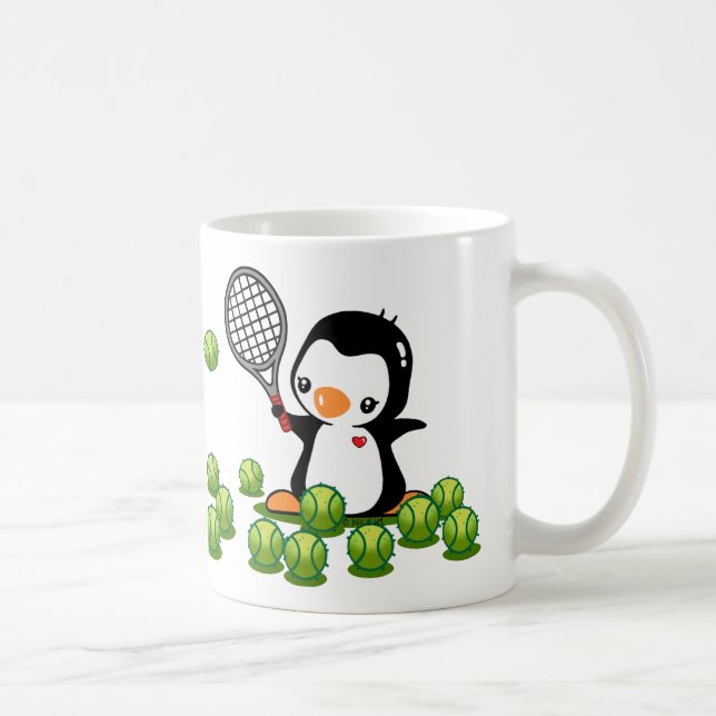Mug Pingouin de tennis (Droite)