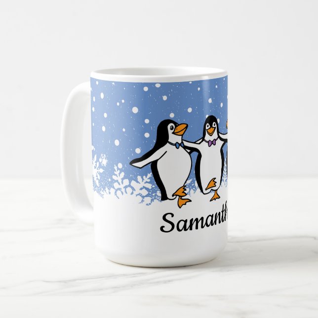 Mug Pingouins (Devant gauche)