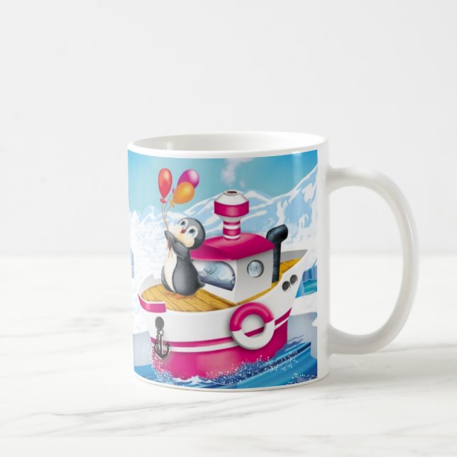 Mug pingouins en Antarctique (Droite)