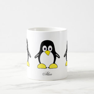 Mug Pingouins personnalisés mignons
