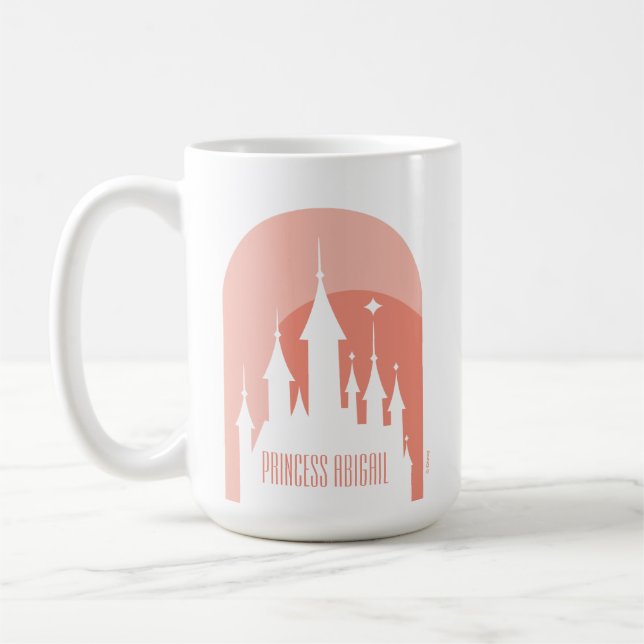Mug Pink Arch Disney Princess Castle (Gauche)