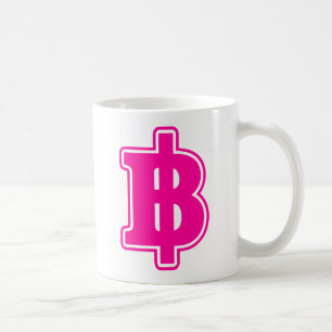 Mug PINK BAHT SIGNER ฿ Thai Devise ฿