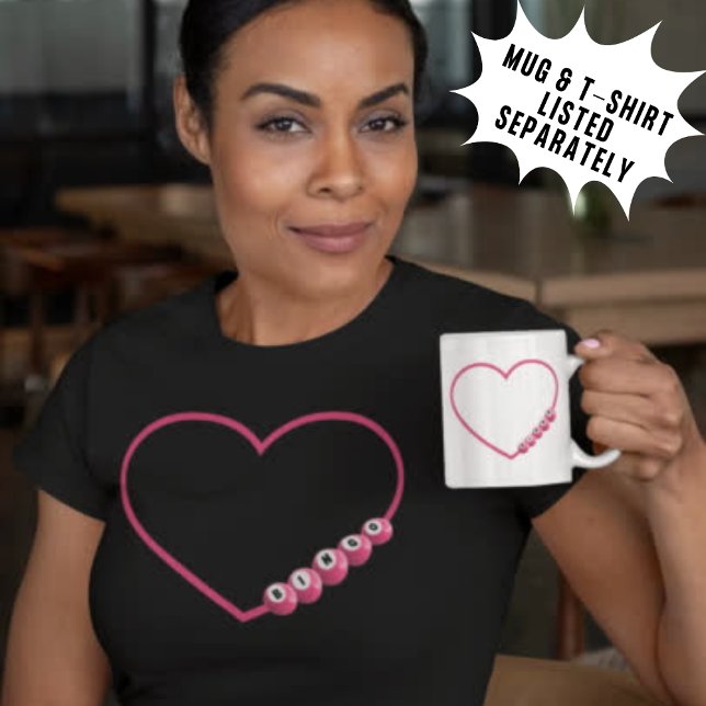 Mug Pink BINGO Heart personnalisable (Créateur téléchargé)