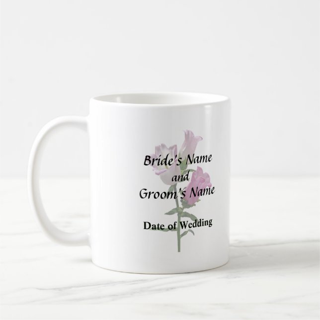 Mug Pink Canterbury Bells (Gauche)
