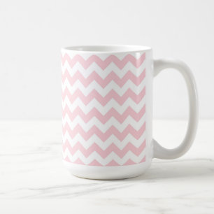 Mug/Pink Chevron Coffee Mug