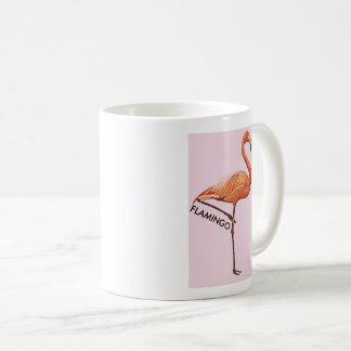 Mug pink flamingo