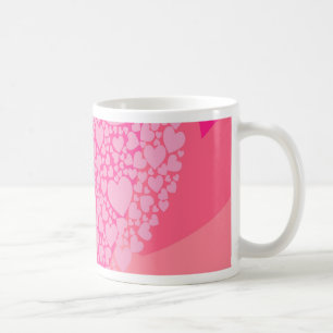 Mug Pink Hearts
