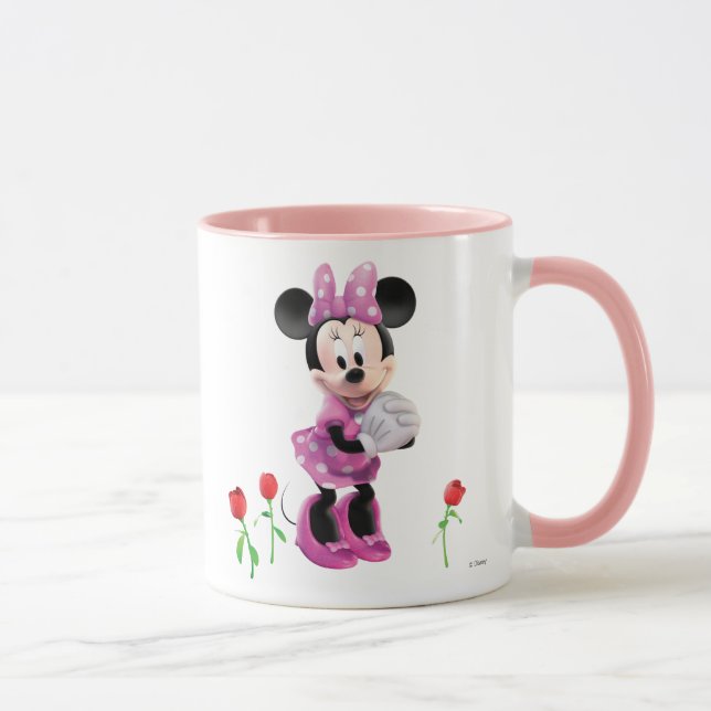 Mug Pink Minnie | Tulipes (Droite)