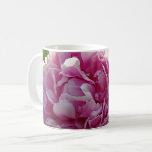 Mug Pink Peony photo cottage ferme jardin fleuri
