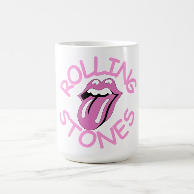 Mug Pink Rolling Stones (Centre)