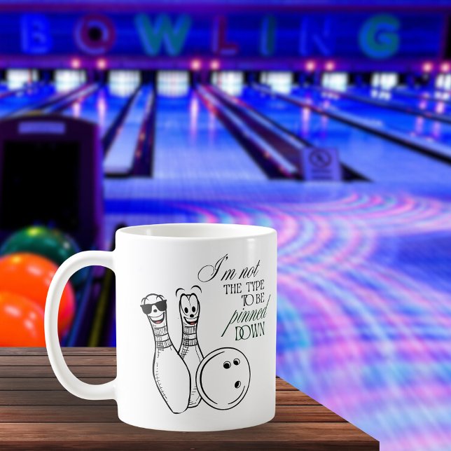 Mug Pinned Down Fun Bowling (Créateur téléchargé)