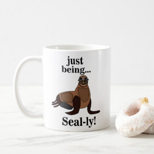 Mug Pinnipèdes Phoque Drôle