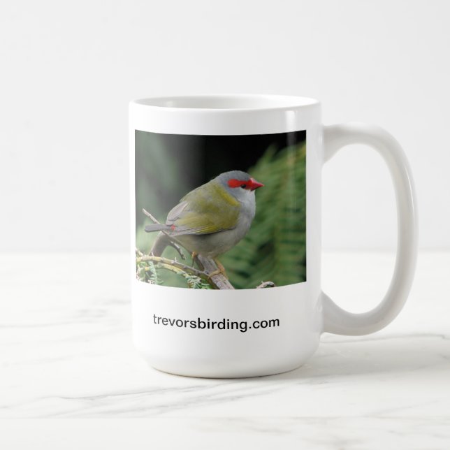 Mug Pinson browed rouge (Droite)