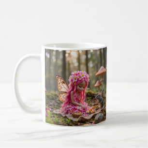 Mug Pique-nique mignon rose Pixie et souris