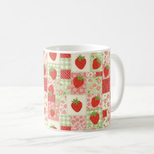 Mug Pique-nique Patchwork Fraise (4)