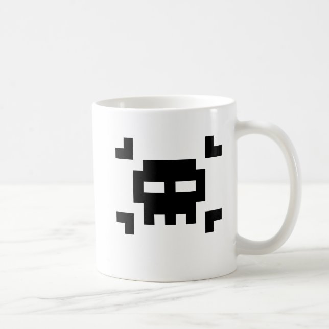 Mug pirate à 8 bits (Droite)