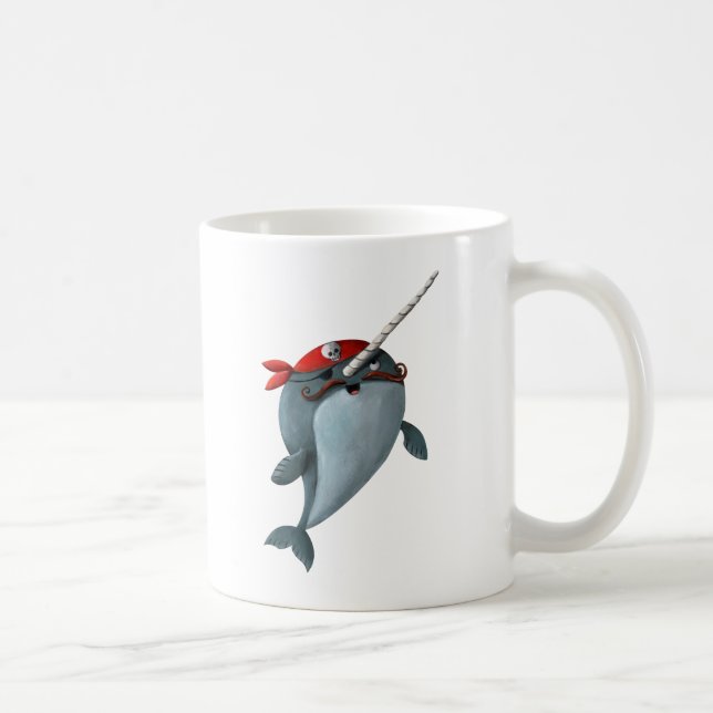 Mug Pirate mignon Narwhal (Droite)