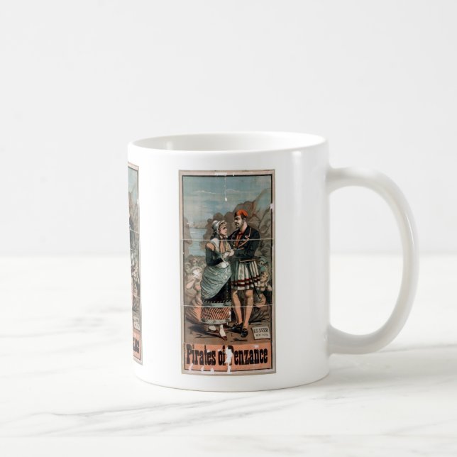 Mug Pirates de théâtre de cru de Penzance (Droite)