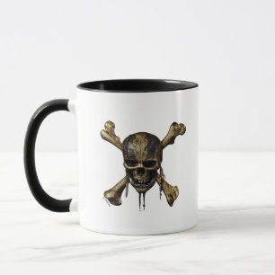 Mug Pirates du crâne des Caraïbes et des os croisés