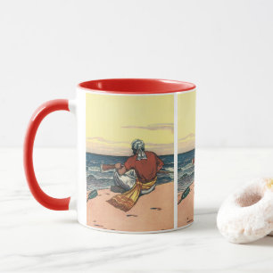Mug Pirates Vintage, Abandonnés sur une Île Déserte
