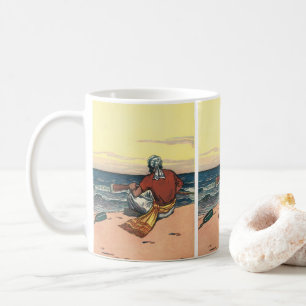 Mug Pirates vintages, échoués sur une île déserte