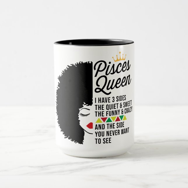 Mug Pisces Queen (Centre)