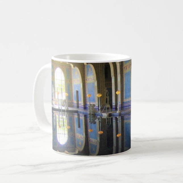 Mug Piscine romaine à Hearst Castle, Californie (Devant gauche)