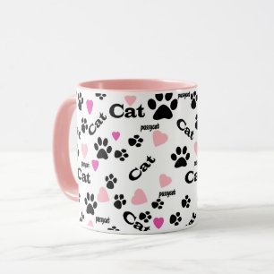 Mug Pistes de chat
