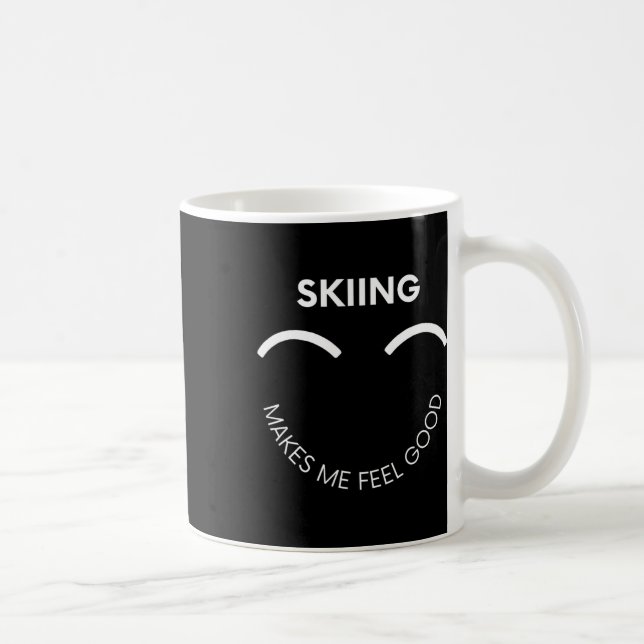 Mug Pistes de ski Montagne Sports d'hiver Joyeux Alpin (Droite)