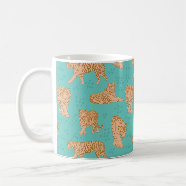 Mug Pistes de tigres (Gauche)