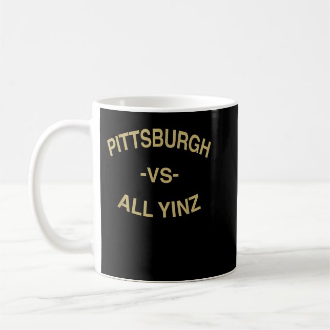 Mug Pittsburgh vs. All Yinz City Pride for Pittsburgh  (Gauche)
