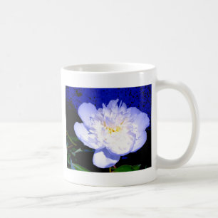 Mug Pivoine blanche et violette