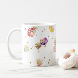 Mug PixDezines Aloha Motif ananas