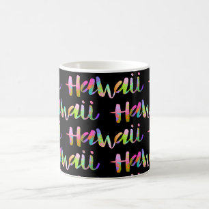 Mug PixDezines Hawaii Lava Rainbow do-it-yourself Arri