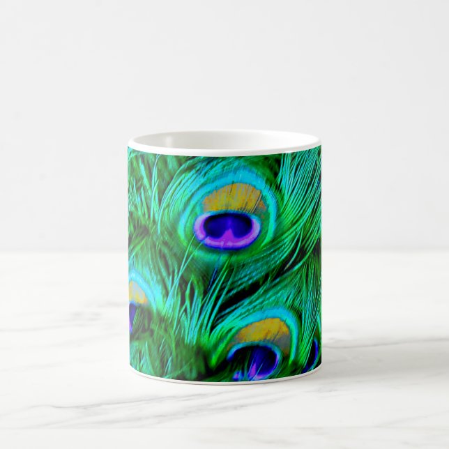 Mug PixDezines Pacock Psychedelic (Centre)