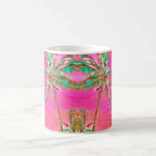 Mug PixDezines Vintage Hawaiian Beach