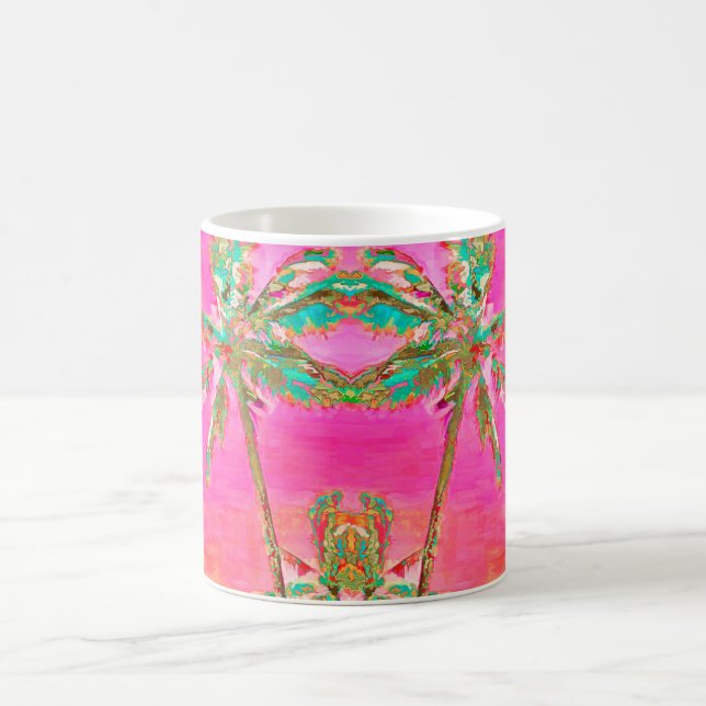 Mug PixDezines Vintage Hawaiian Beach (Centre)