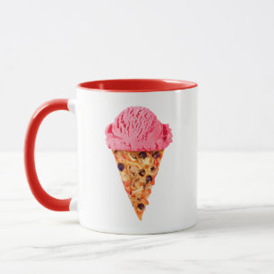Mug Pizza à la crème glacée