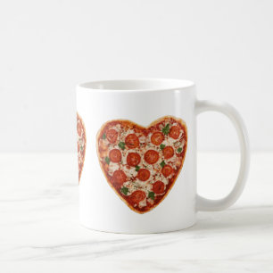 Mug pizza au coeur