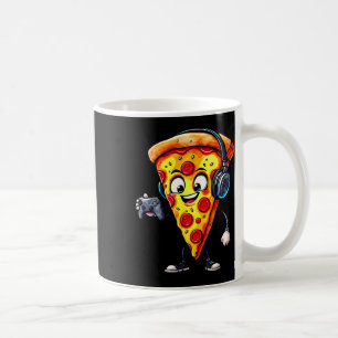 Mug Pizza de nourriture drôle de jeu vidéo pour hommes